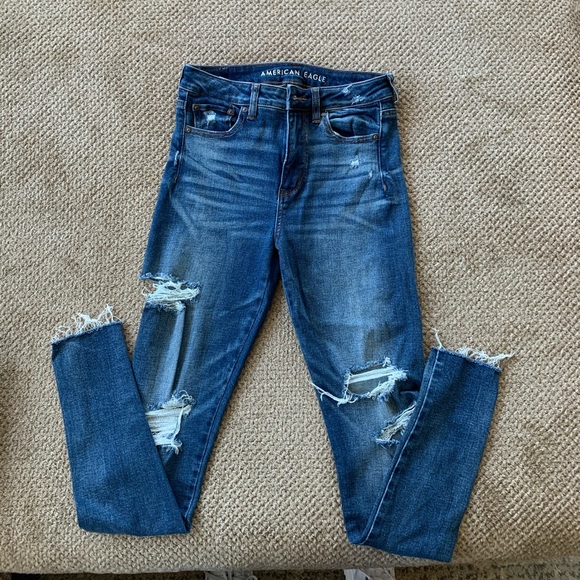 hi rise american eagle jegging - Picture 1 of 4